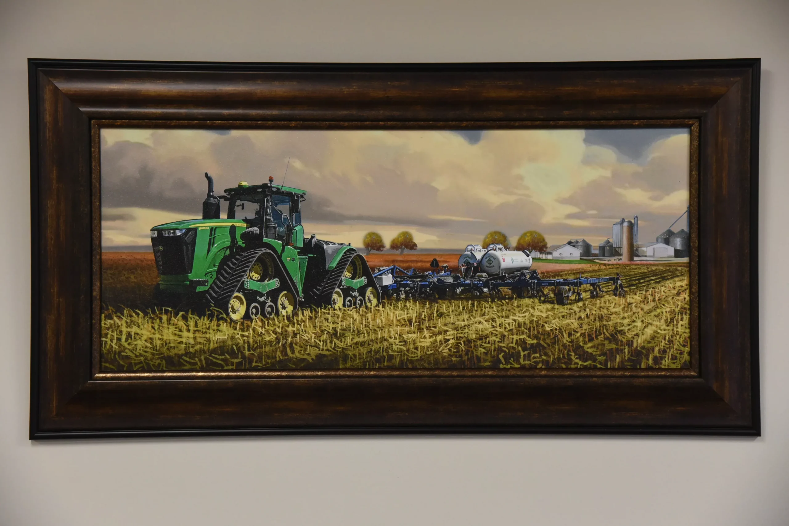 "9RX & Anhydrous" Framed Canvas Print