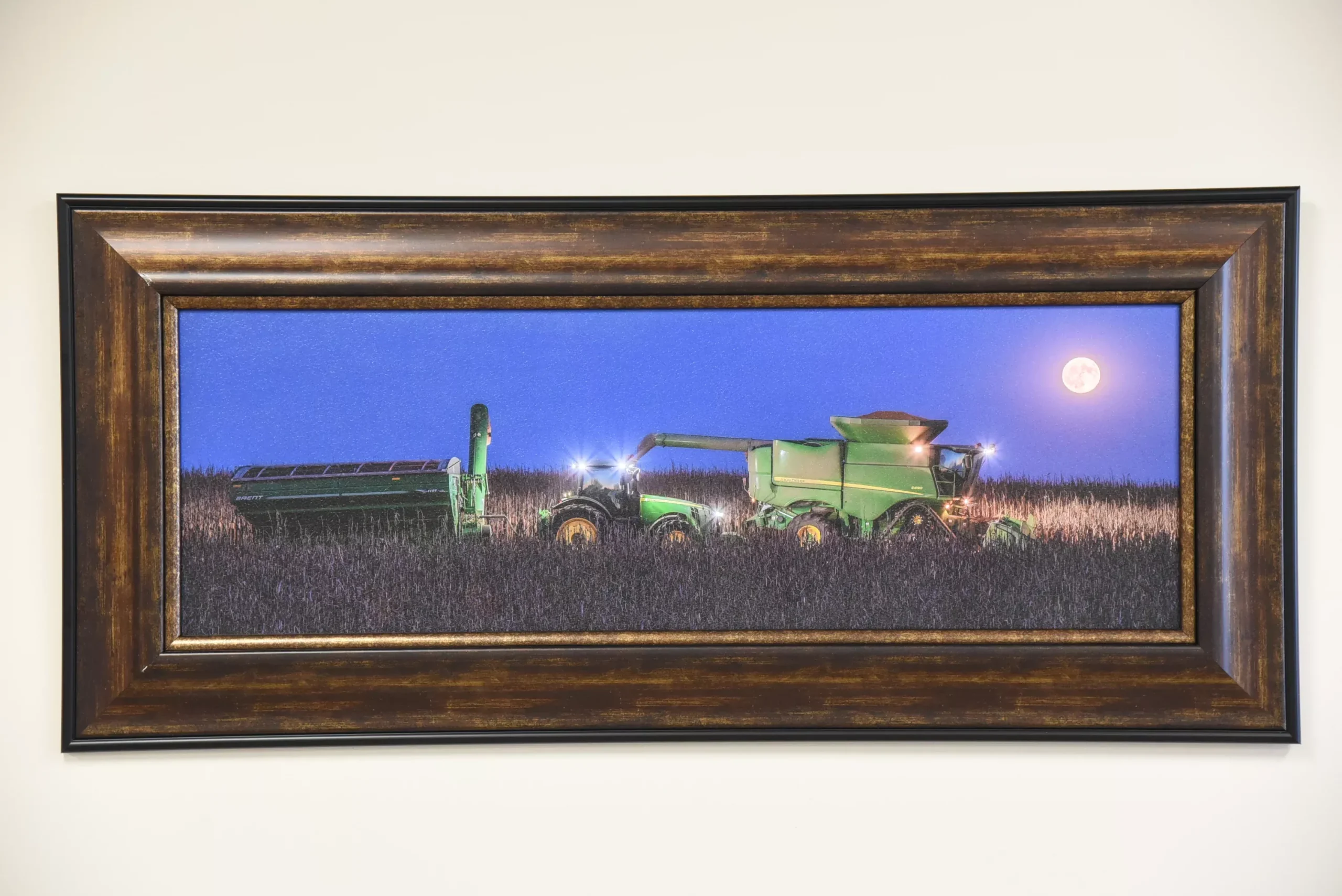 "Overtime" Framed Canvas Print