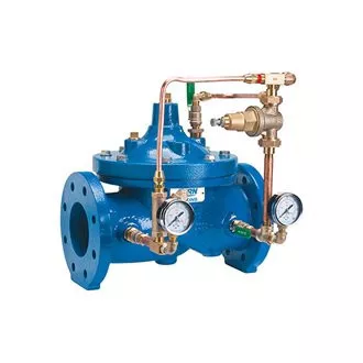 Zurn Wilkins 2-ZW209 2" Lead Free Flanged Pressure Reducing Valve