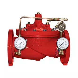 Zurn Wilkins3" 3-ZW209FPG Globe Body Pressure Reducing Valve For Fire Protection (IPS Grooved Connections)