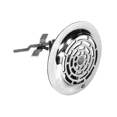 Zurn Z1471 5" & 6" Air Inlet Nickel Bronze w/ Polished Cover